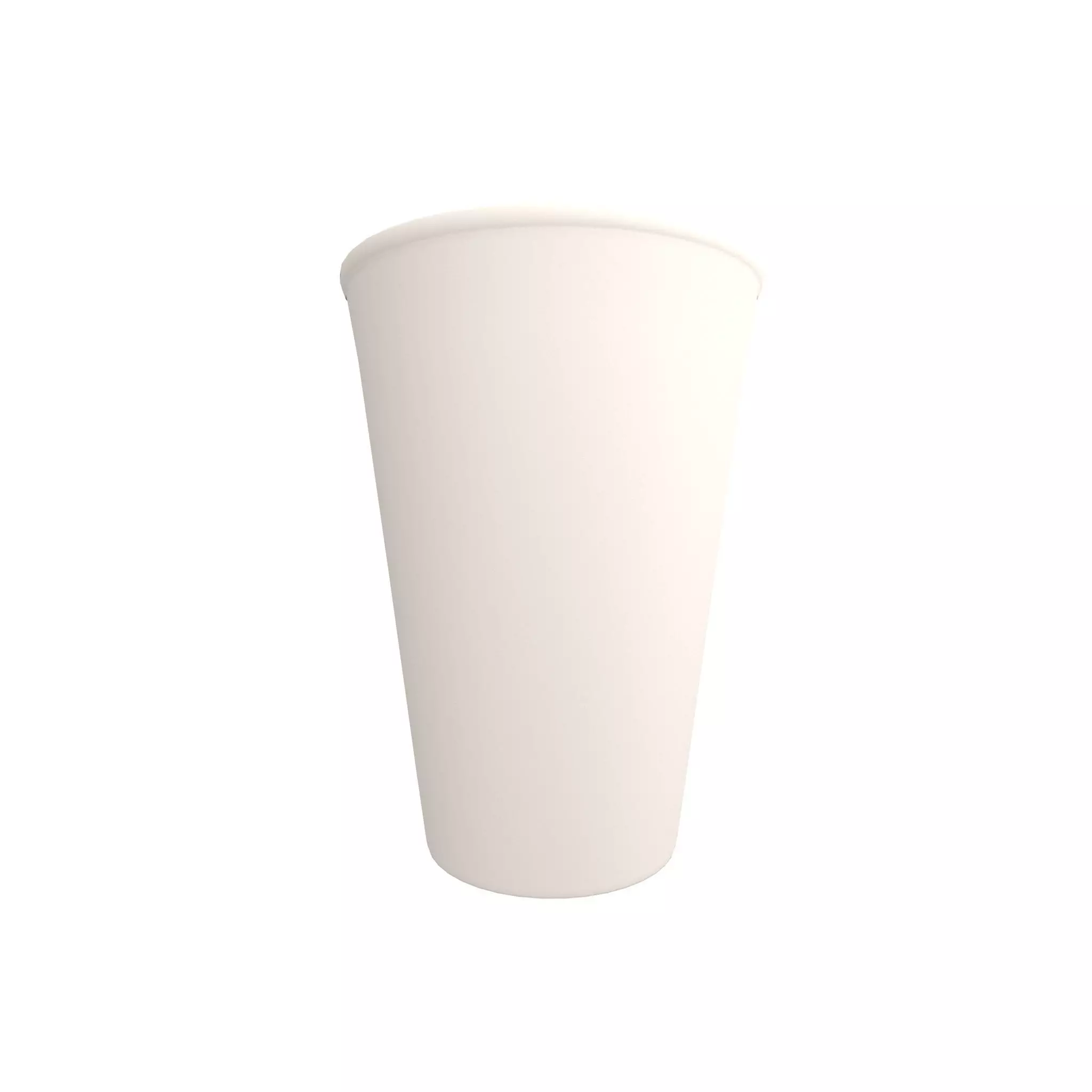 Paper Cup v1 001 Low-poly 3D model_0