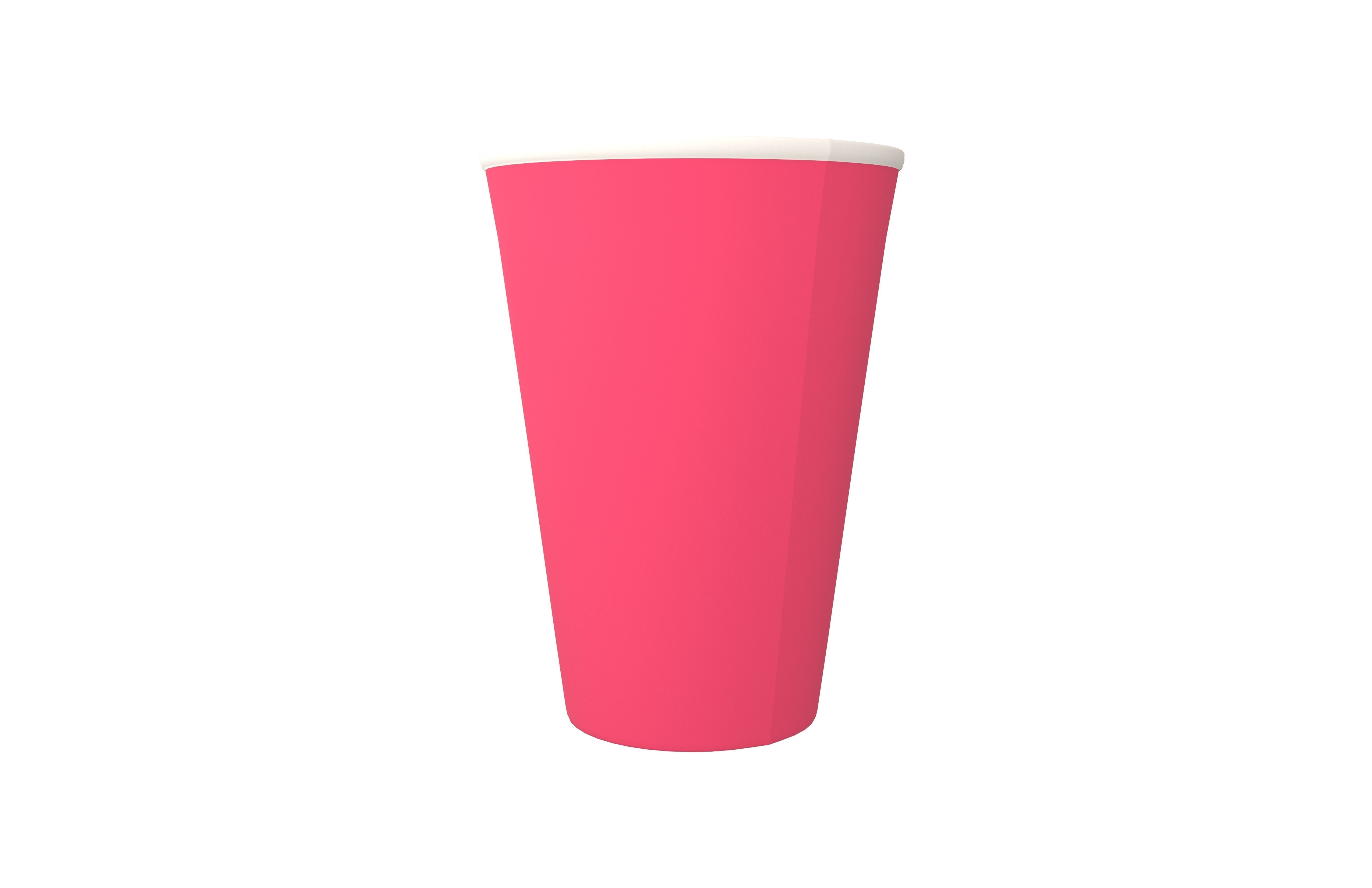 Paper Cup v1 004 Low-poly 3D model_2