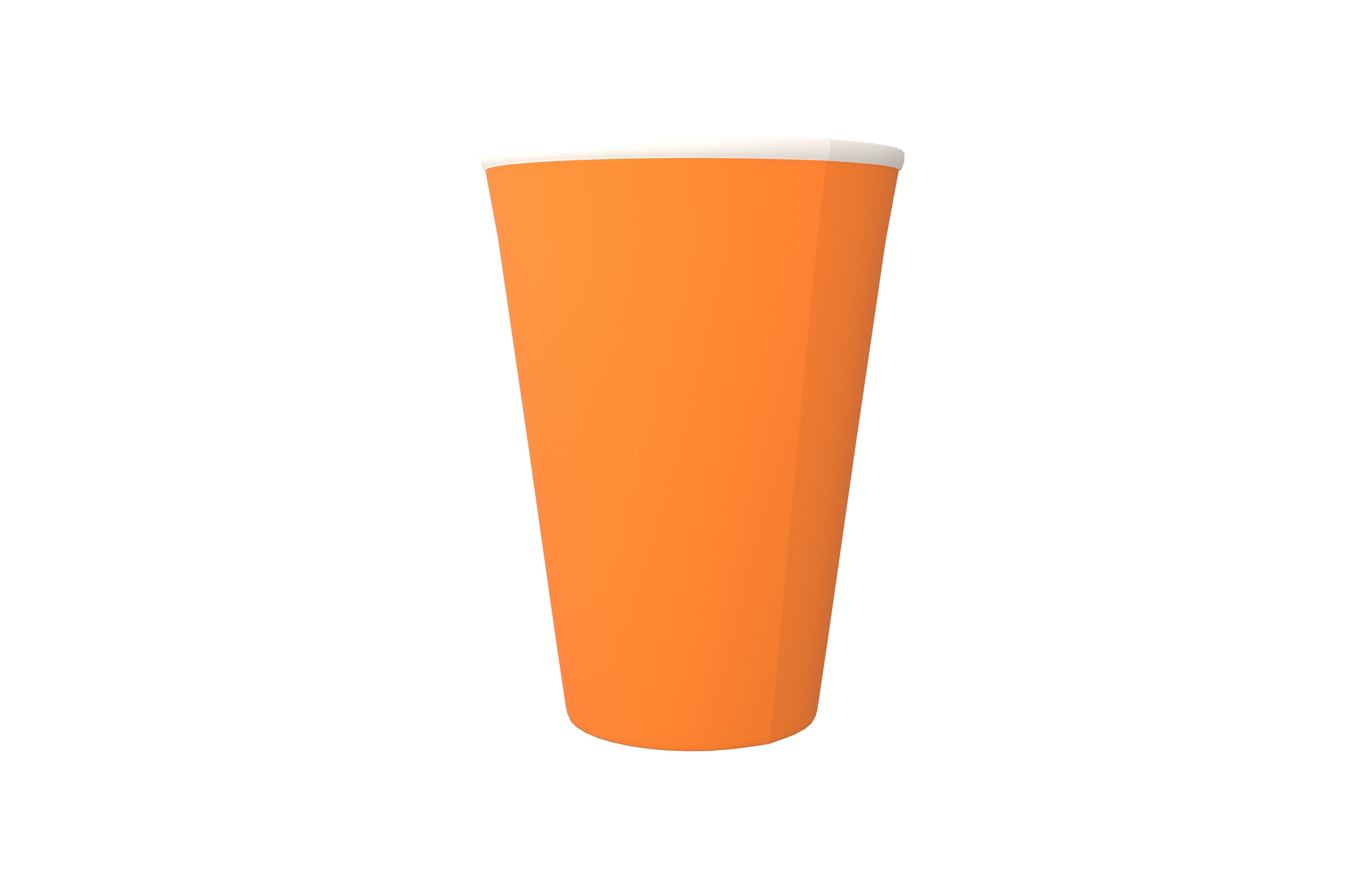 Paper Cup v1 006 Low-poly 3D model_2