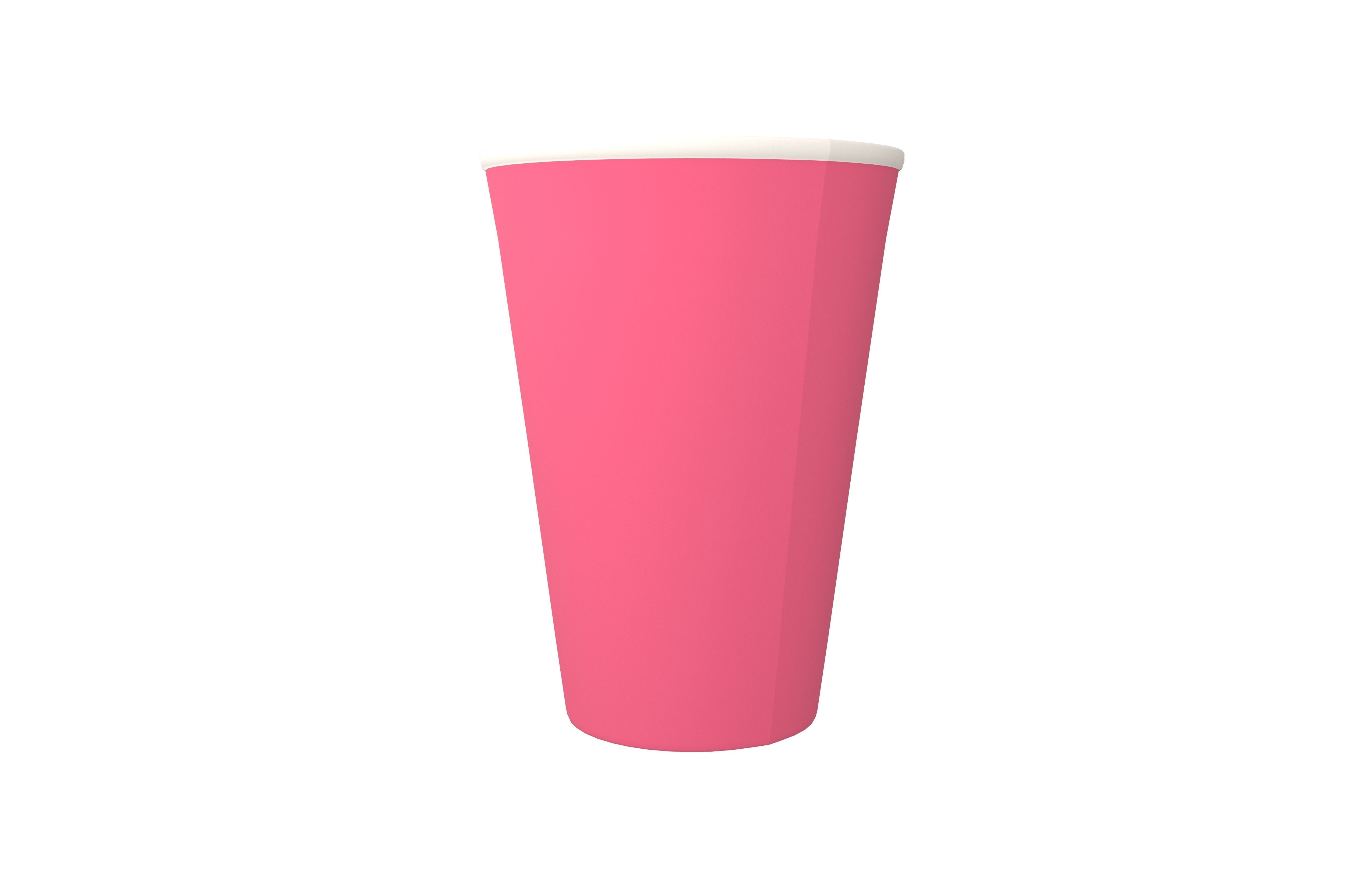 Paper Cup v1 009 Low-poly 3D model_1