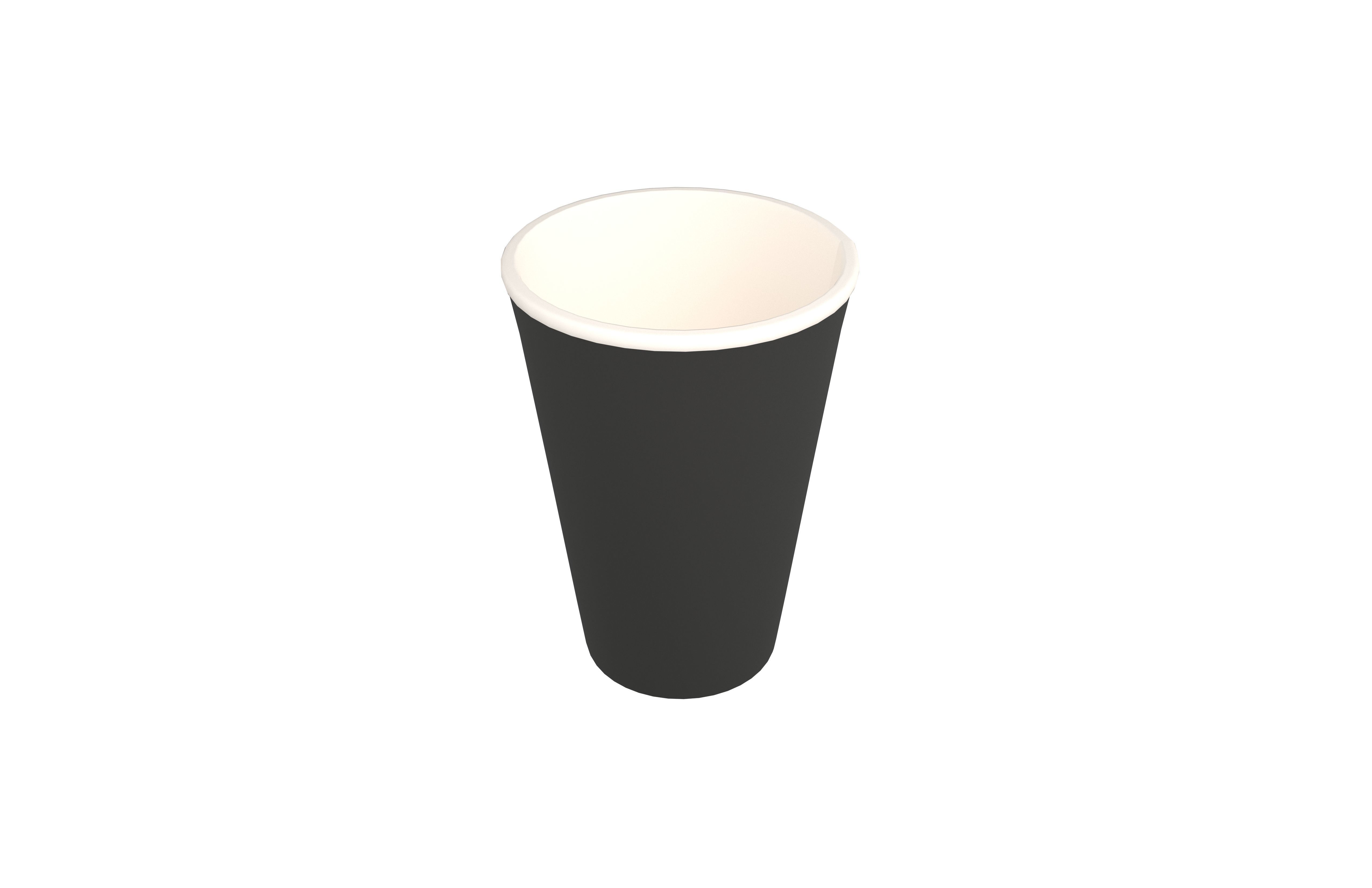 Paper Cup v1 011 Low-poly 3D model_1
