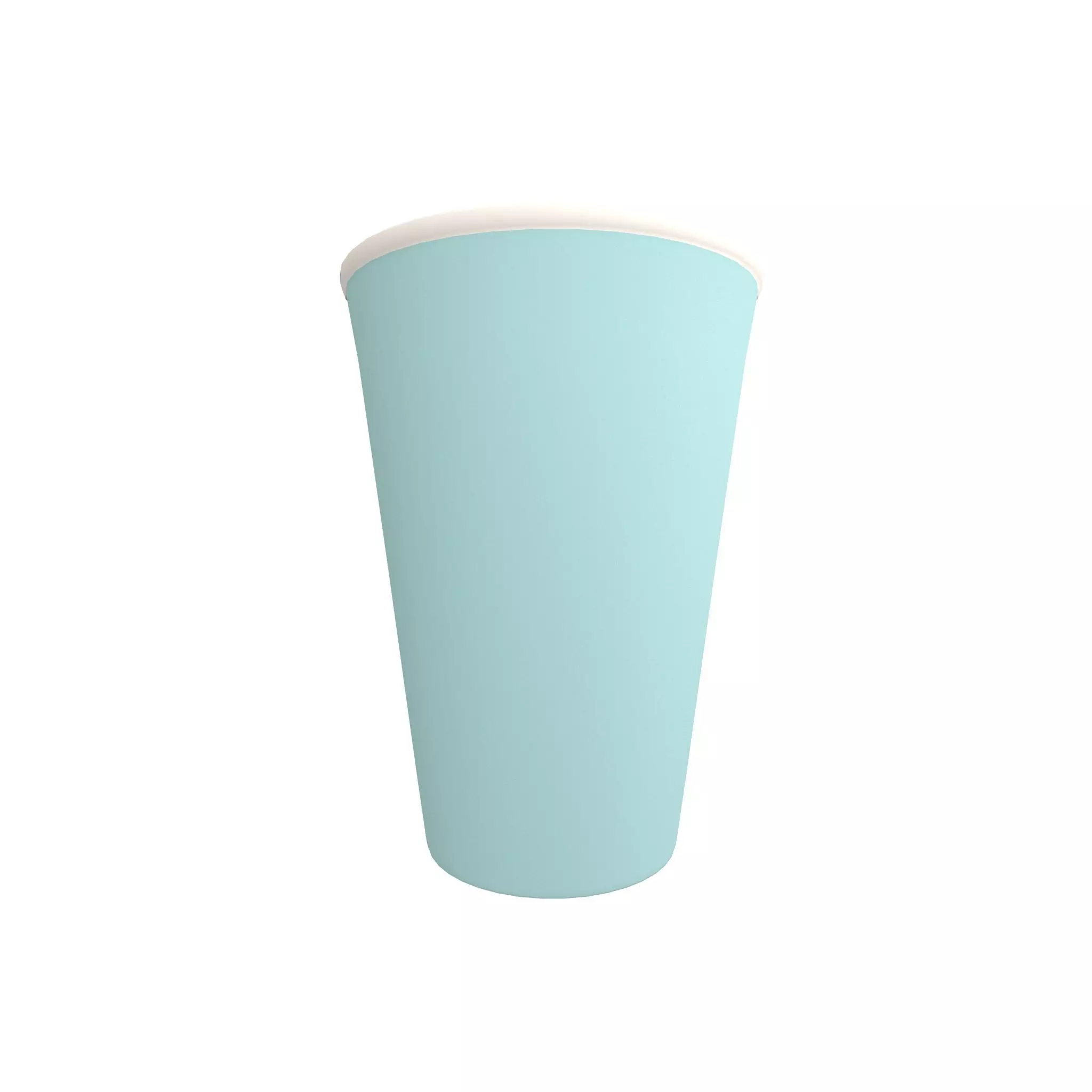 Paper Cup v1 012 Low-poly 3D model_0