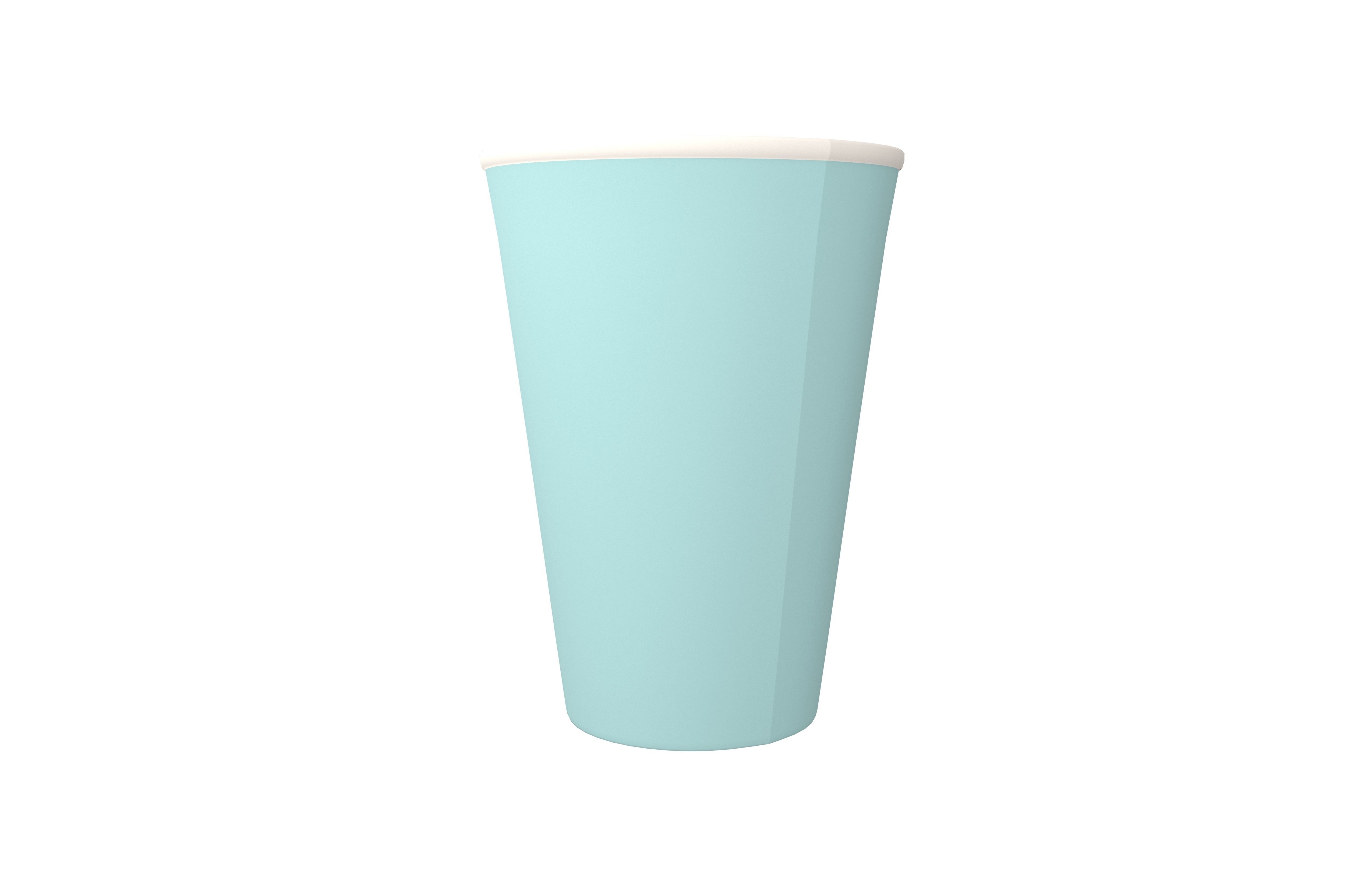 Paper Cup v1 012 Low-poly 3D model_2