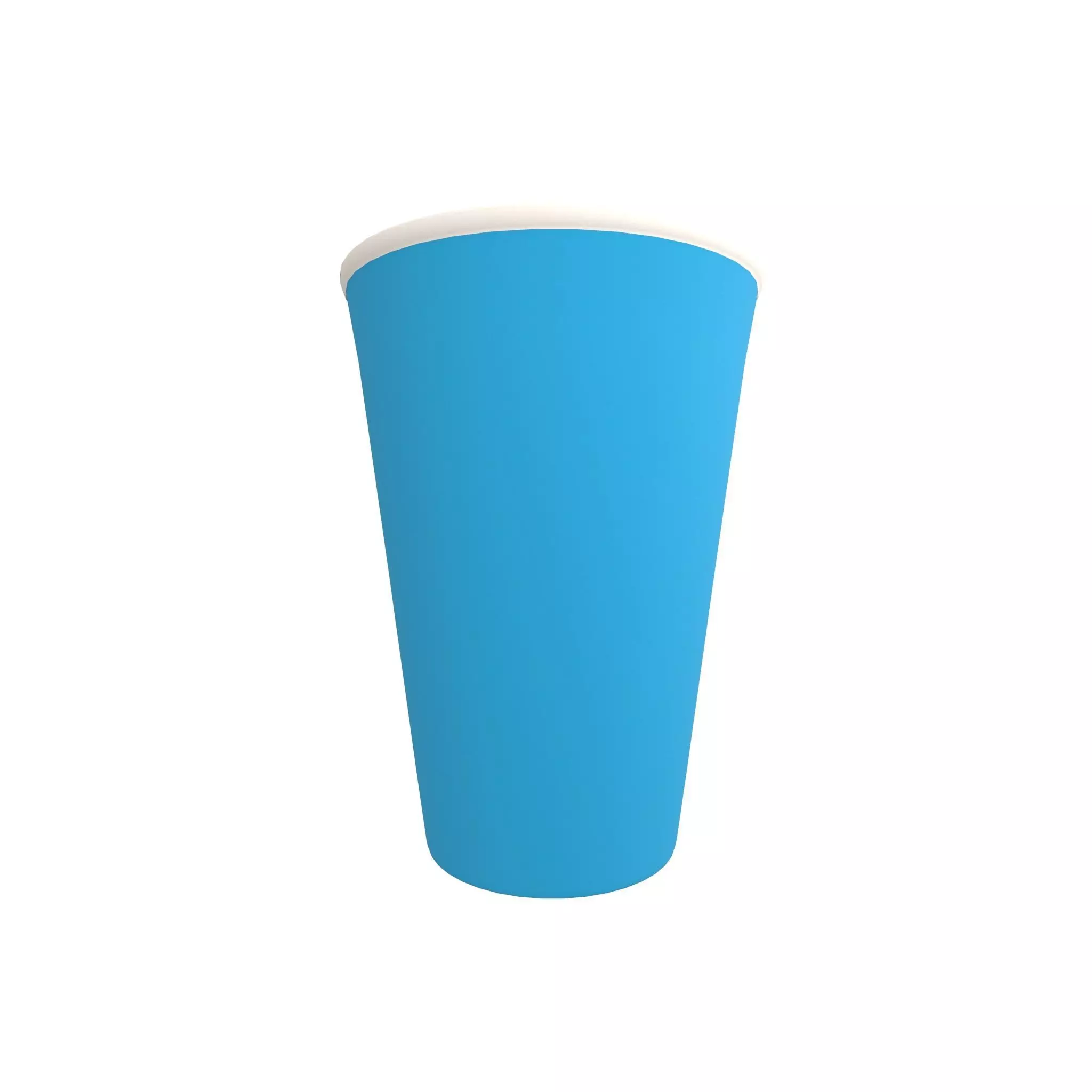 Paper Cup v1 013 Low-poly 3D model_0
