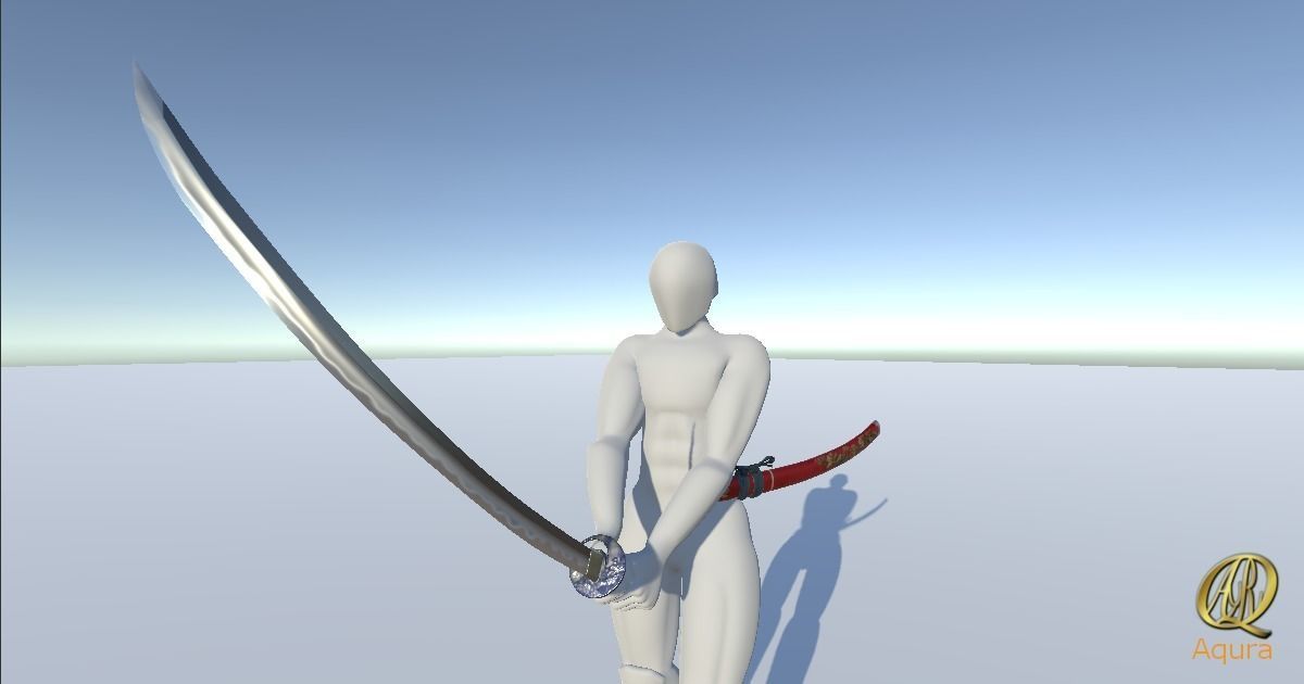 YamatoSword Low-poly 3D model_11