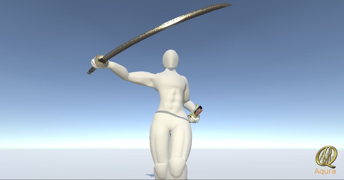 YamatoSword Low-poly 3D model_7