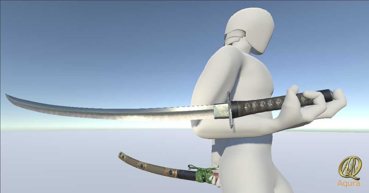 YamatoSword Low-poly 3D model_15