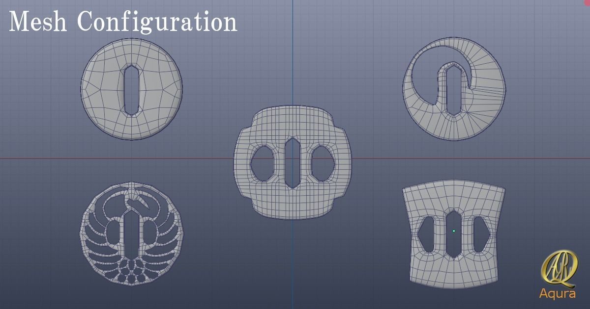 YamatoSword Low-poly 3D model_18