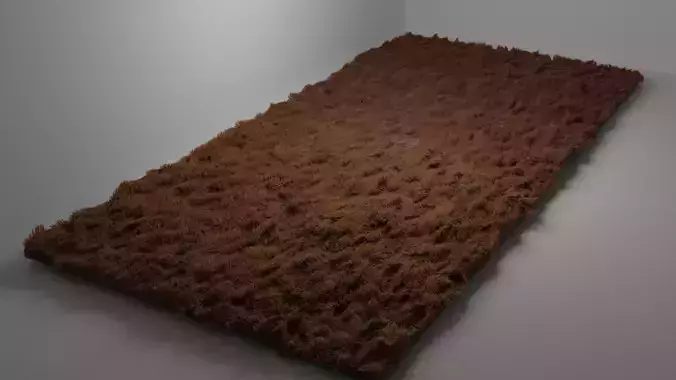 Doormat highpoly rug
