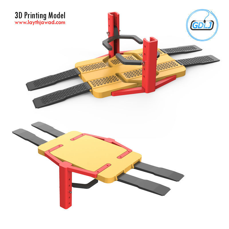 Car Lifter 3D print model_8