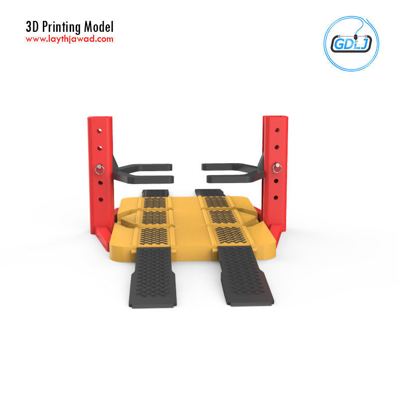 Car Lifter 3D print model_2