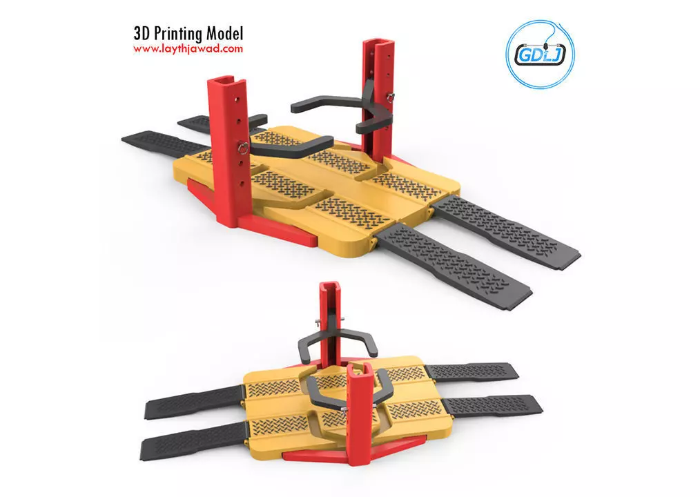 Car Lifter 3D print model_0