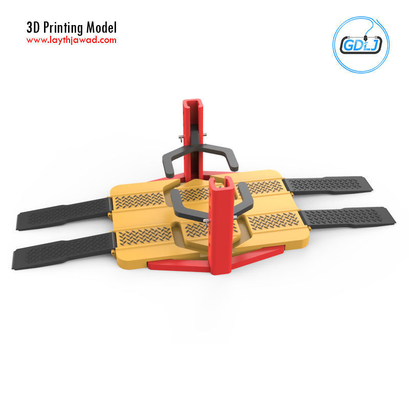 Car Lifter 3D print model_3