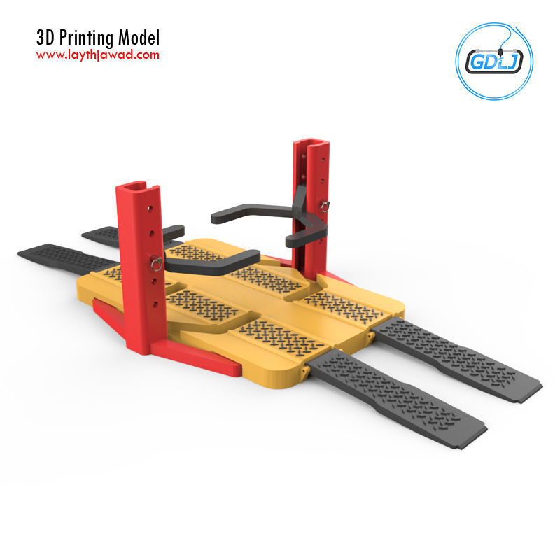 Car Lifter 3D print model_4