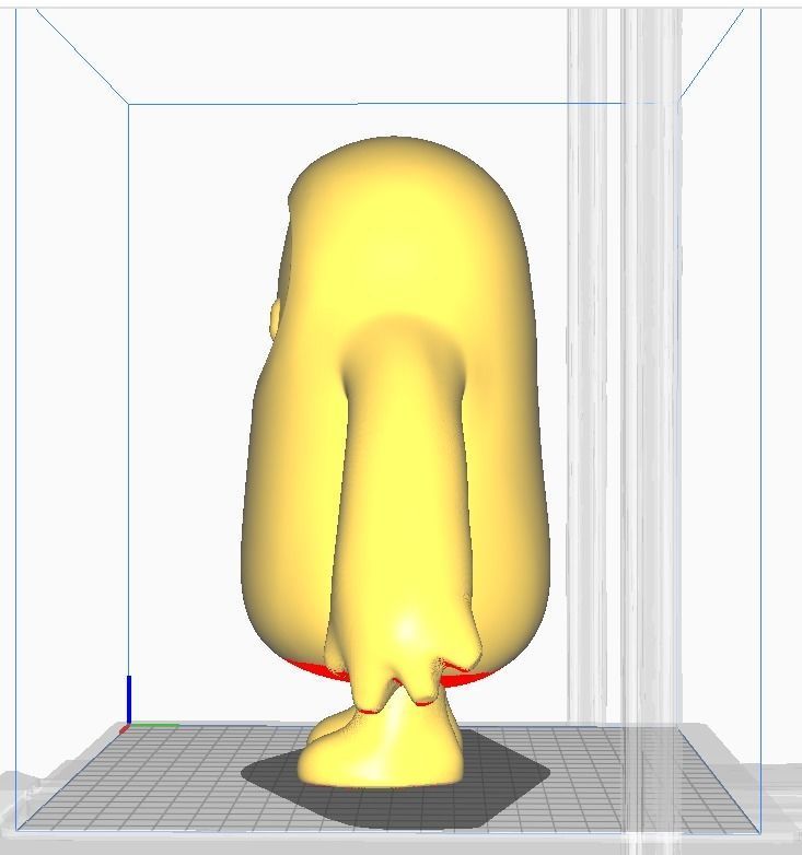 Fallguy figure in box 3D print model_2