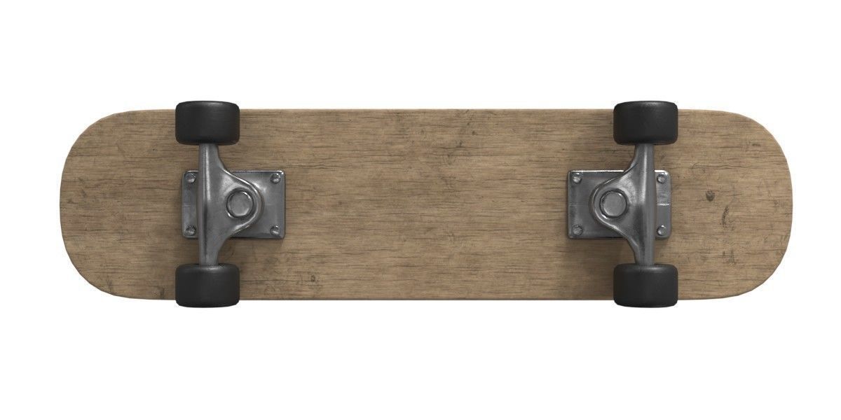 Skateboard 3D model_6