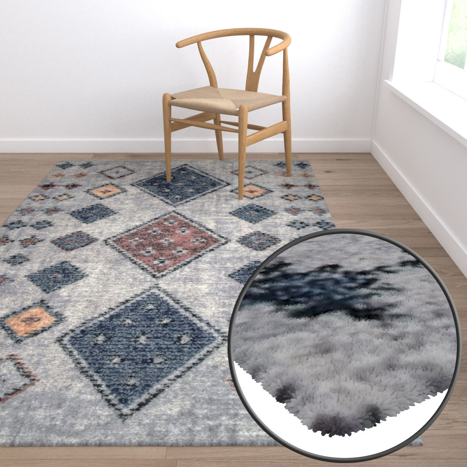Rug Set 1369 3D model_5