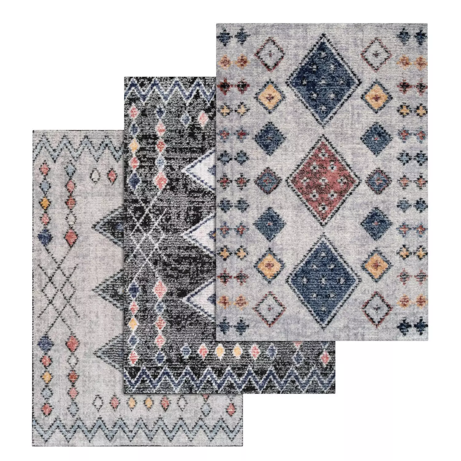 Rug Set 1369 3D model_0