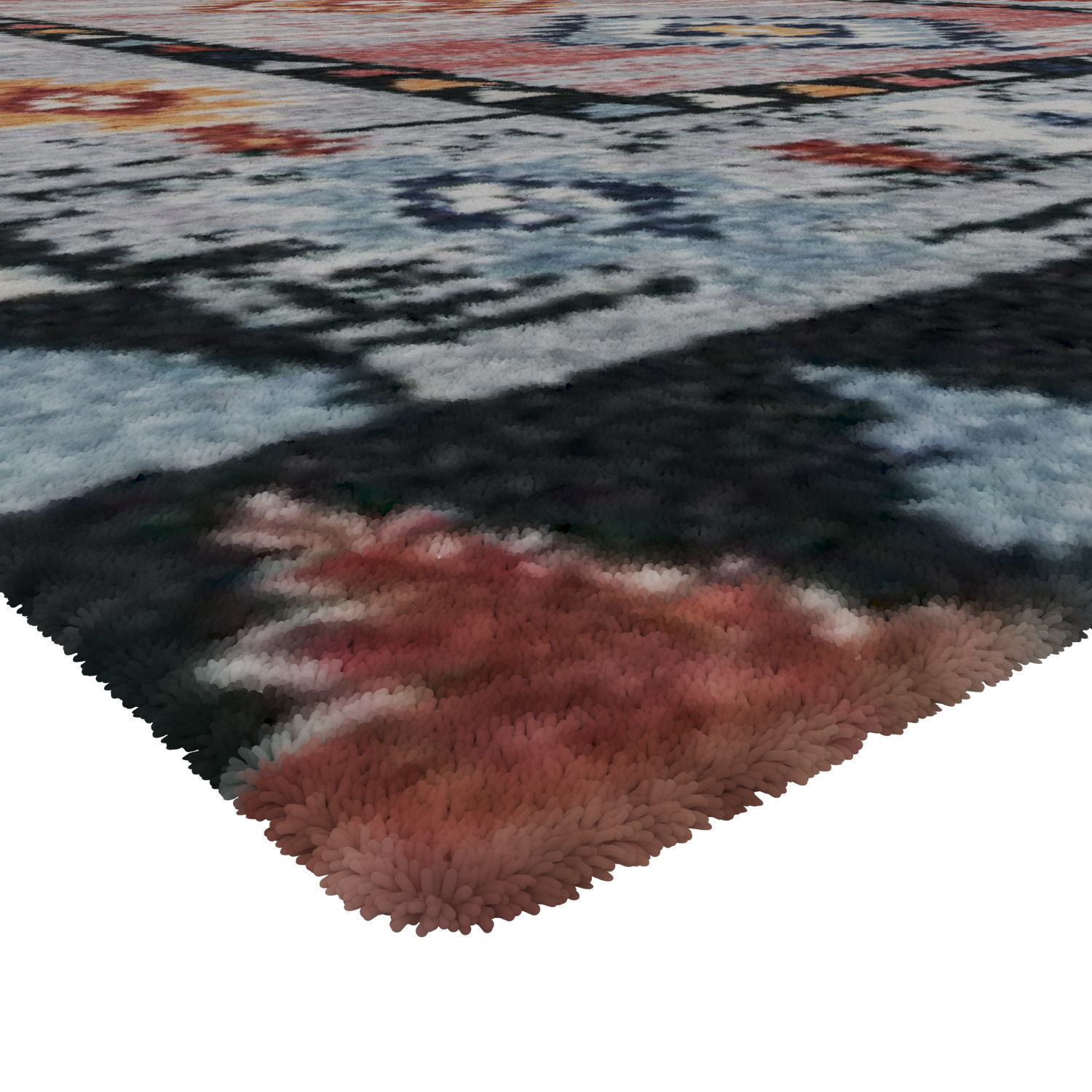 Rug Set 1370 3D model_1