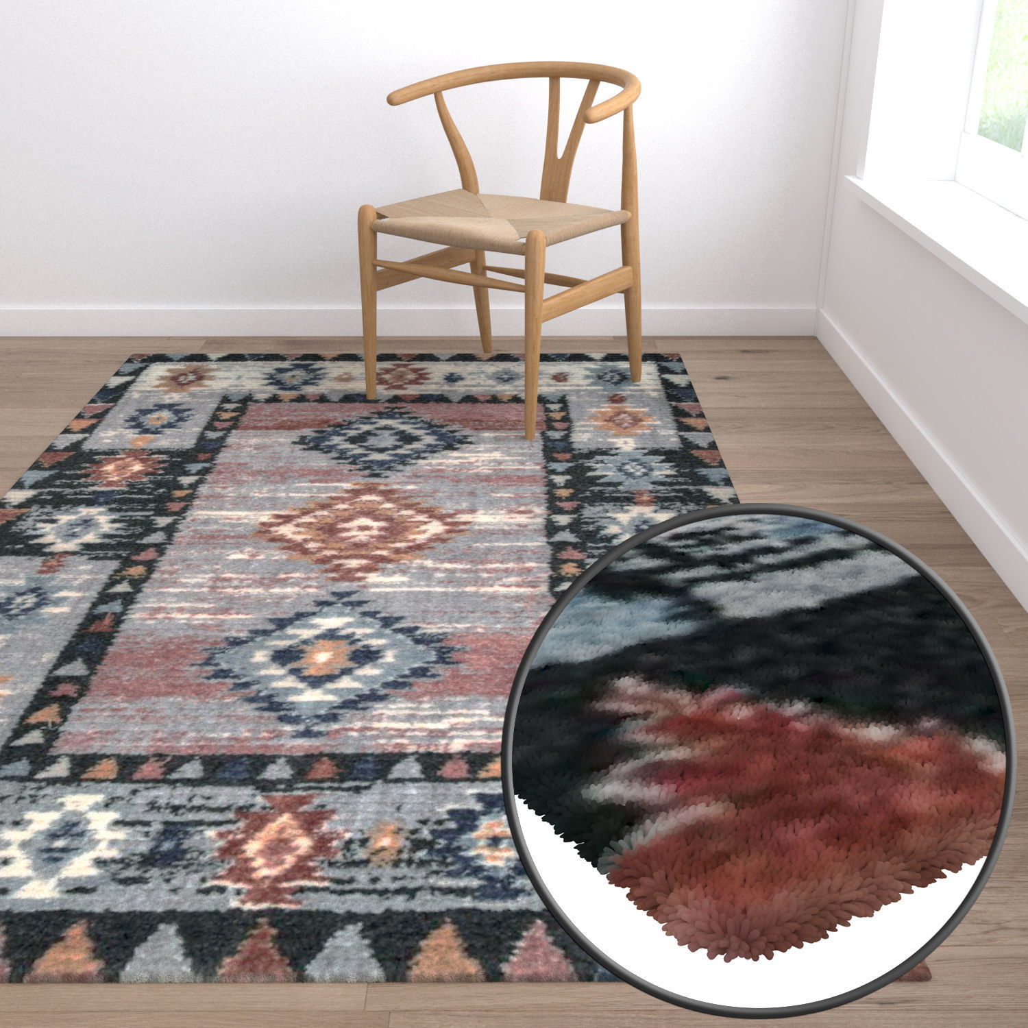 Rug Set 1370 3D model_5