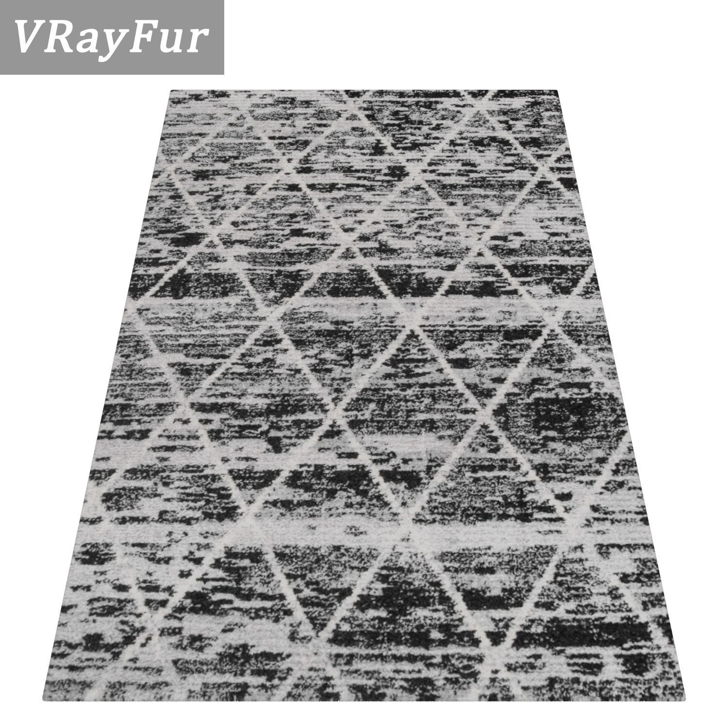 Rug Set 1371 3D model_2