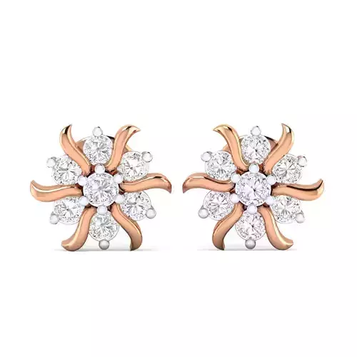 Women earrings 3dm render detail 3D print model