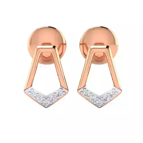 Women earrings 3dm render detail 3D print model