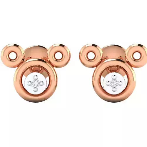 Women earrings 3dm render detail 3D print model