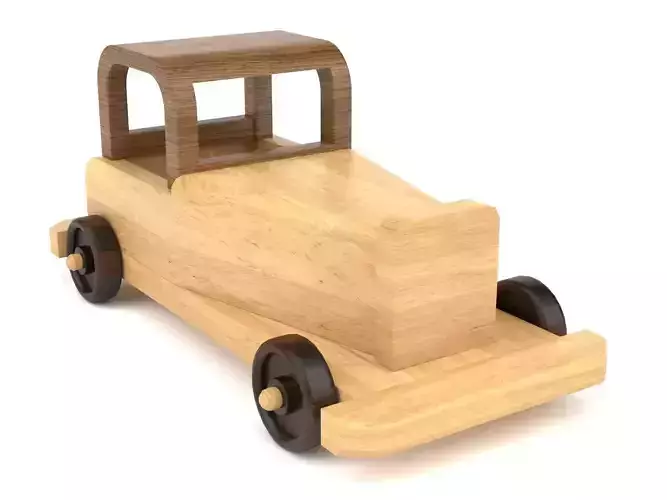 Wooden toy car 32