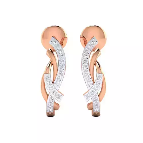Women earrings 3dm render detail 3D print model