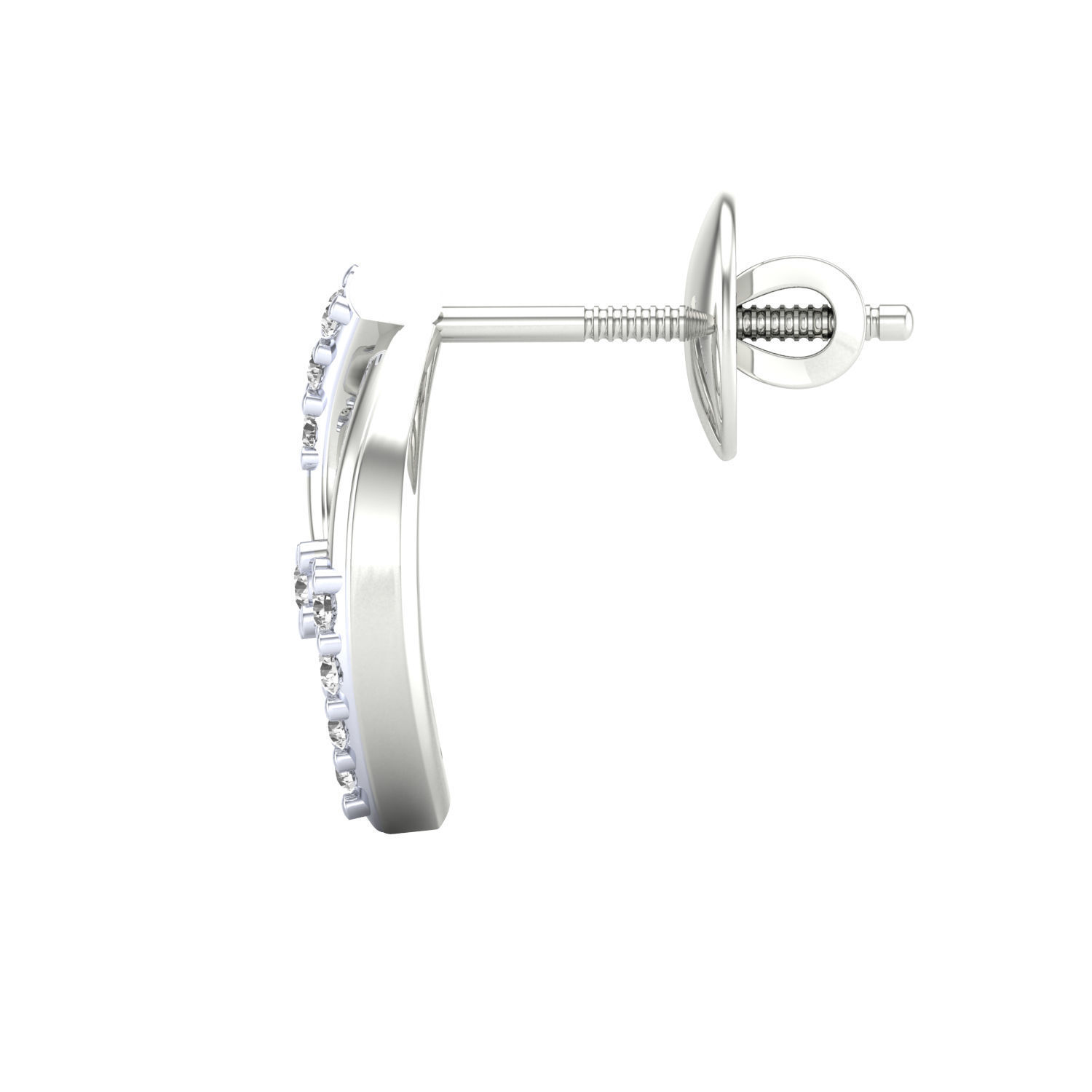 Women earrings 3dm render detail 3D print model 3D print model_6