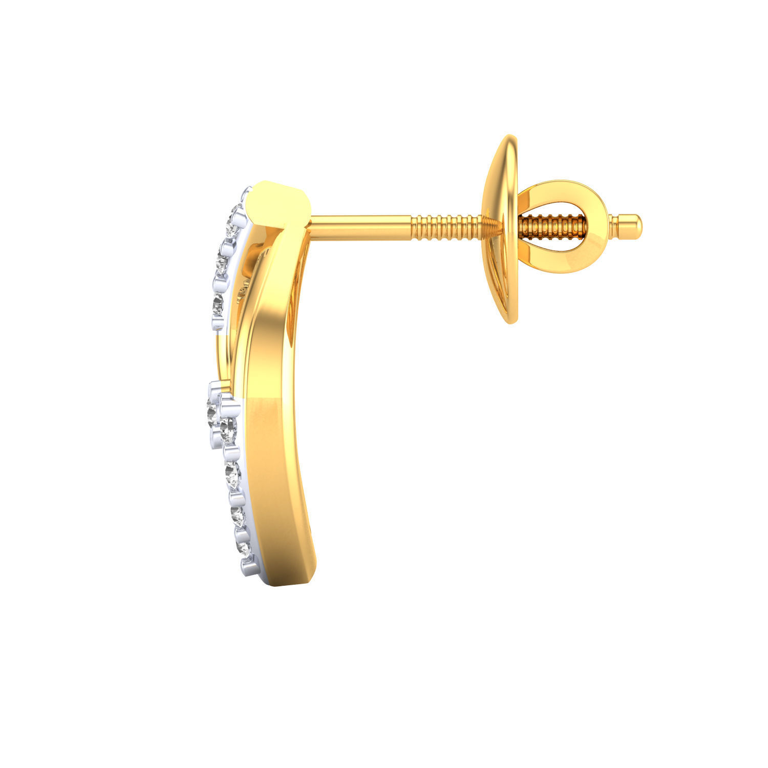 Women earrings 3dm render detail 3D print model 3D print model_11