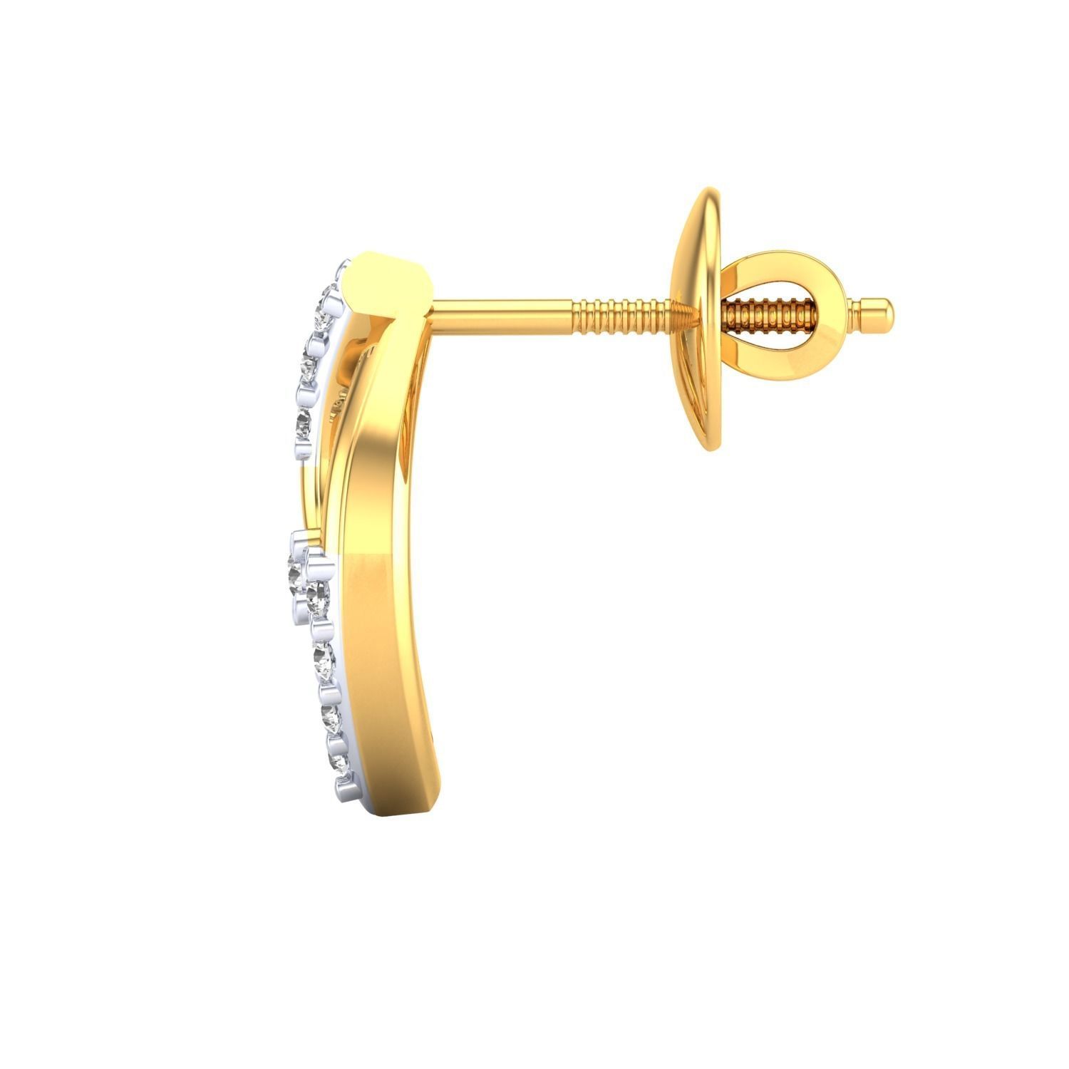 Women earrings 3dm render detail 3D print model 3D print model_12