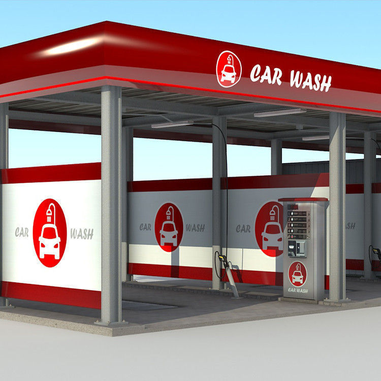 3D model Car Wash Karcher VR / AR / lowpoly MAX OBJ 3DS FBX MTL