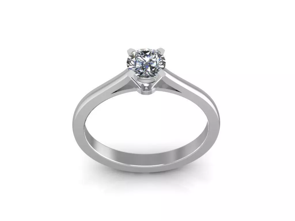 Jewelry Wedding Ring 4- 3DM-OBJ-FBX- JWR4 3D model