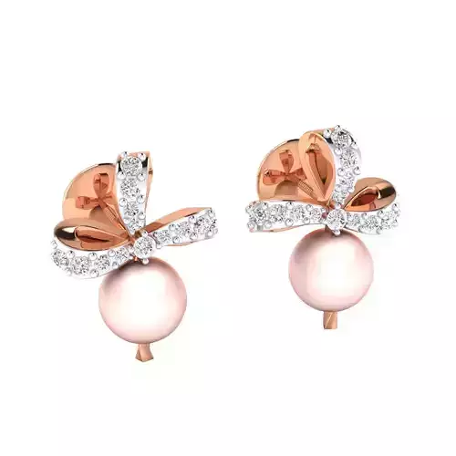 Women earrings 3dm render detail 3D print model