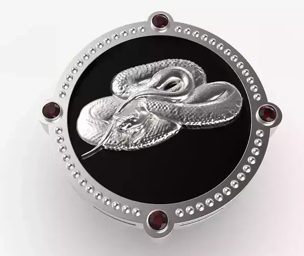 Chinese Zodiac Snake 3D print model
