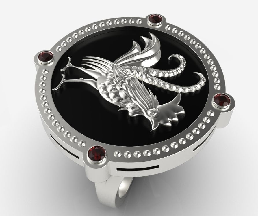 Chinese Zodiac Rooster 3D print model_28