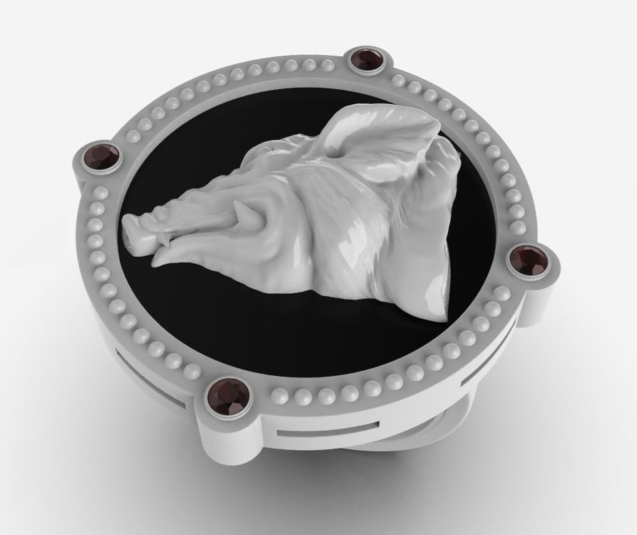 Chinese Zodiac Pig 3D print model_4