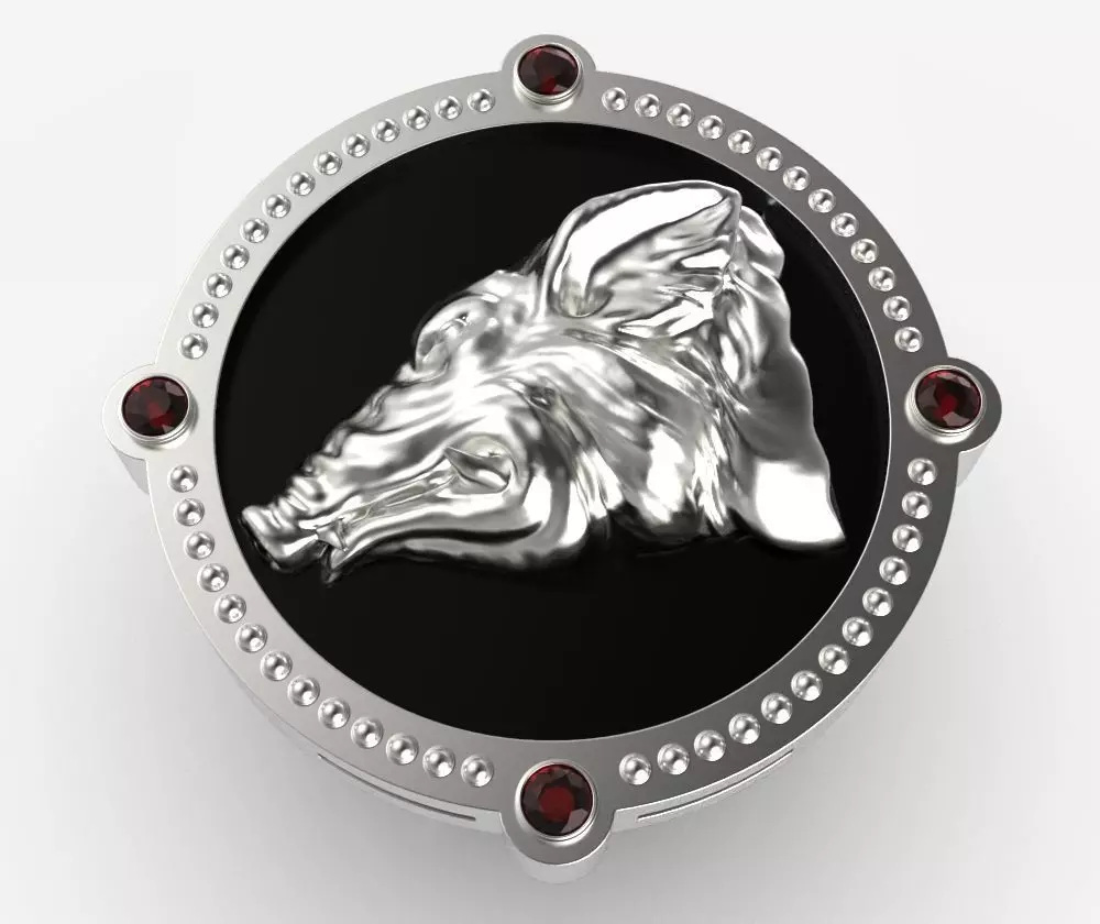 Chinese Zodiac Pig 3D print model_0