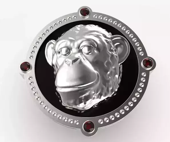 Chinese Zodiac Monkey 3D print model