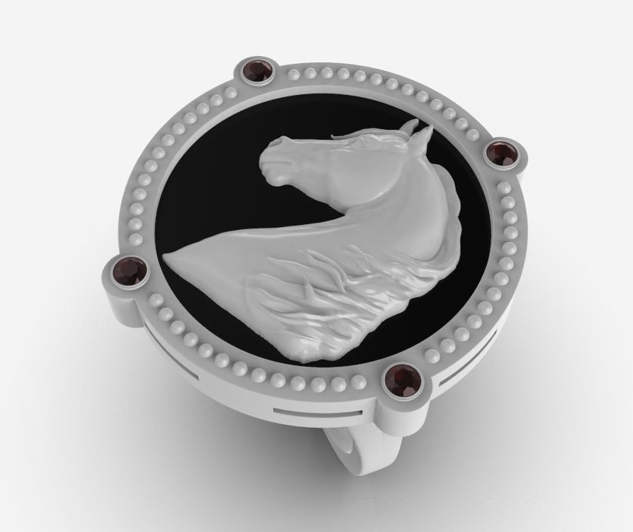 Chinese Zodiac Horse 3D print model_5