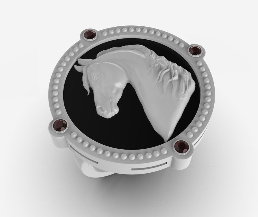 Chinese Zodiac Horse 3D print model_3