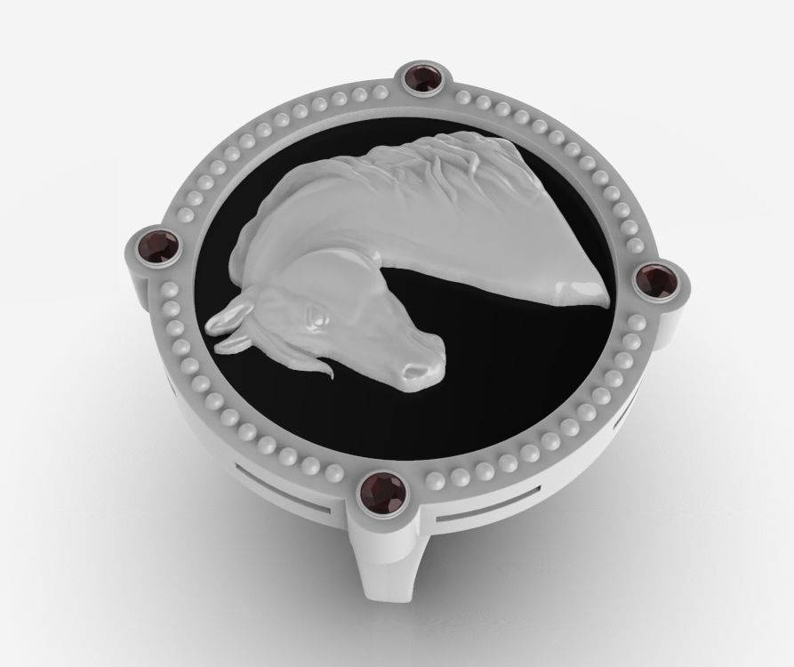 Chinese Zodiac Horse 3D print model_2