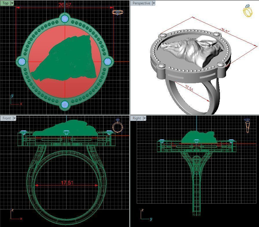 Chinese Zodiac Horse 3D print model_7