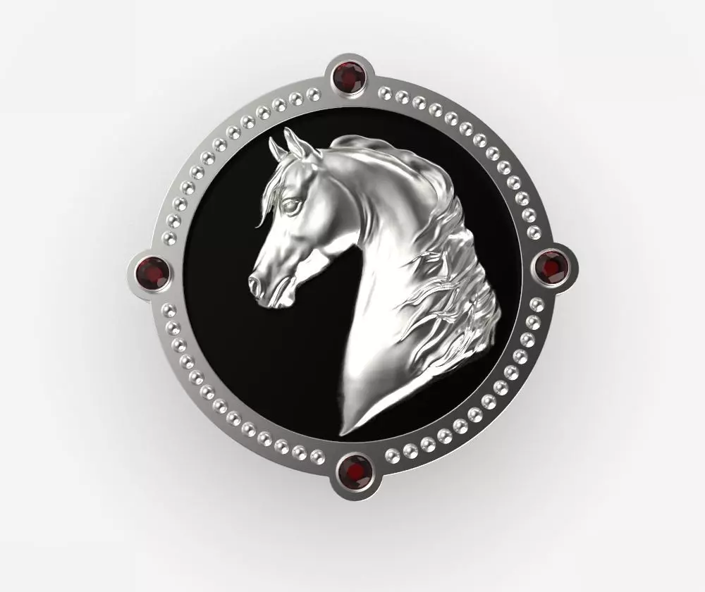 Chinese Zodiac Horse 3D print model_0