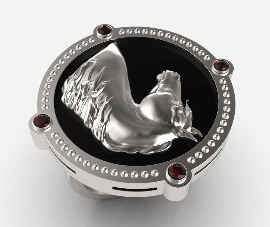 Chinese Zodiac Horse 3D print model_1