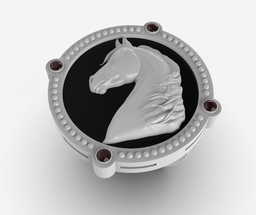 Chinese Zodiac Horse 3D print model_4