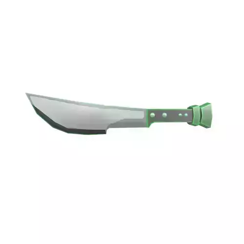 Low Poly Knife 025