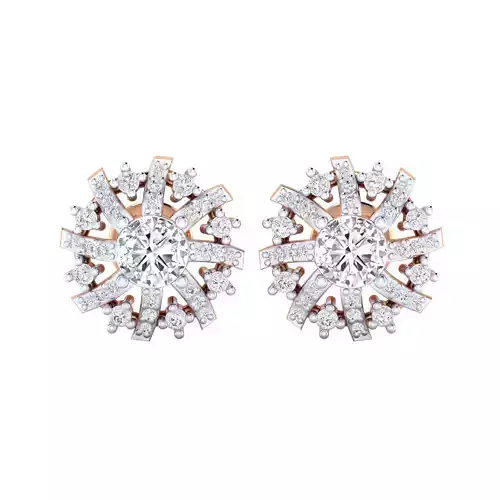 Women earrings 3dm render detail 3D print model